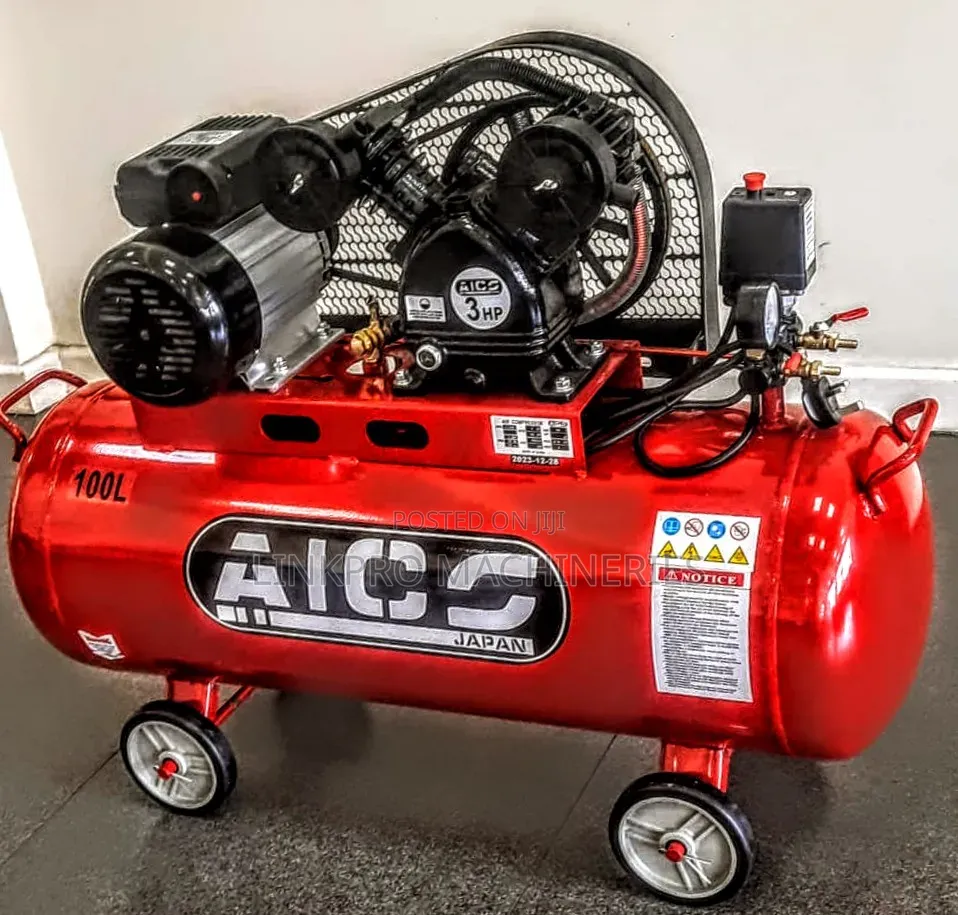 100 Litres Aico Electric Air Compressor 3hp Double Pistons