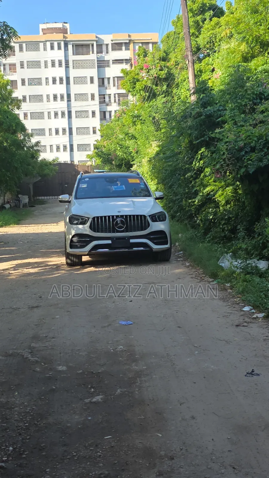Mercedes-Benz GLE-Class GLE 300d 4MATIC 2019 White