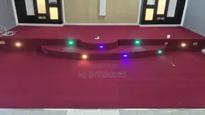 Classic Maroon Wall to Wall Carpet for Church Sanctuary