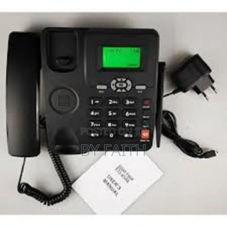 Wireless Landline Dual Sim Card GSM Fixed Wireless Phone
