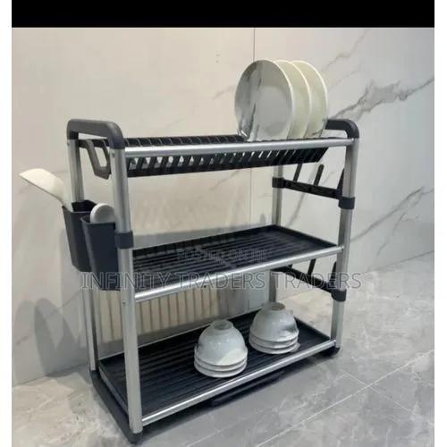 Stainless Steel and Plastic Rack - main view