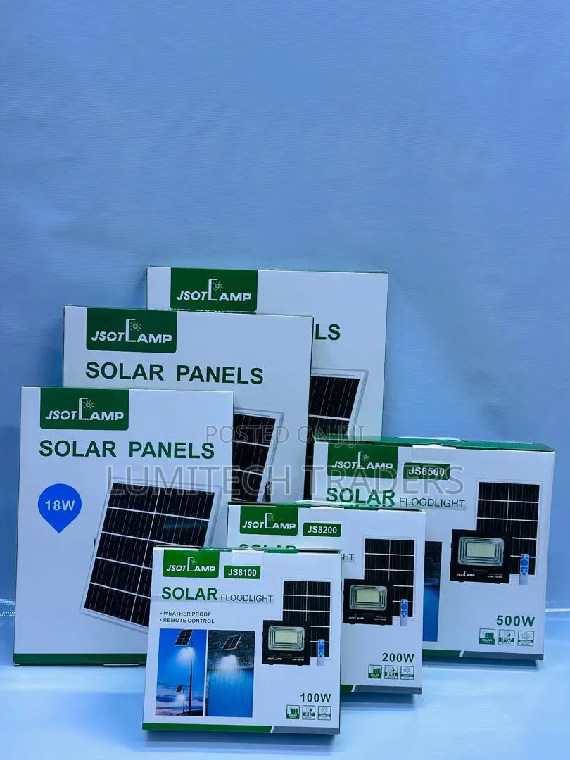 Jsot Solar Floodlight 100w (Js8100)