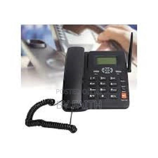 Reliable Performance Landline GSM Desktop Phone - main view