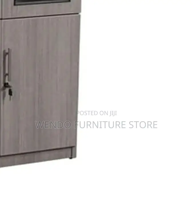Office Cabinet; Executive Home Office Storage Cabinet With Three Doors
