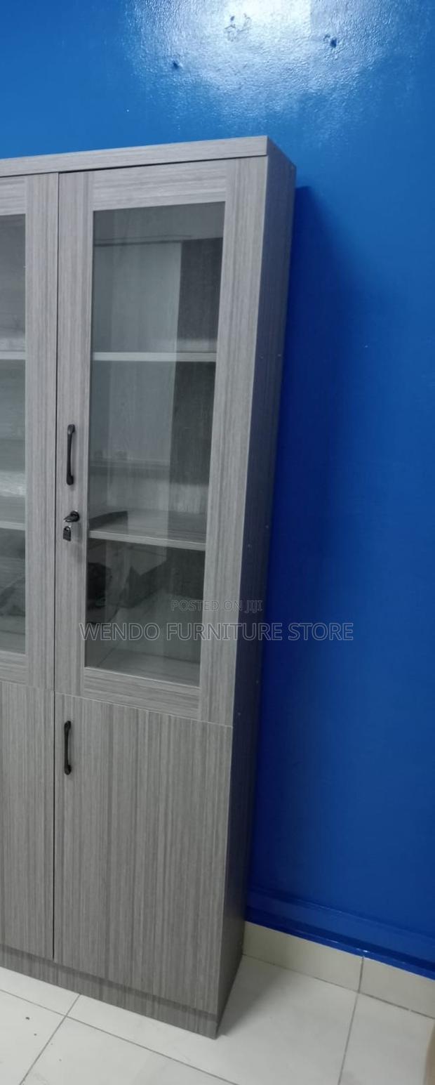 Office Cabinet; Executive Home Office Storage Cabinet With Three Doors - thumbnail 14