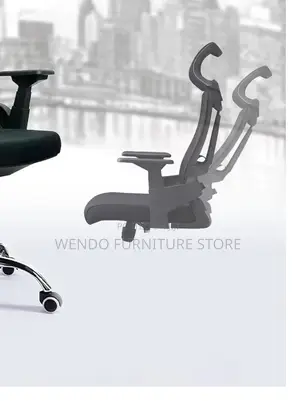 Office Chairs; High Backrest Orthopedic Executive Fabric Office Chairs