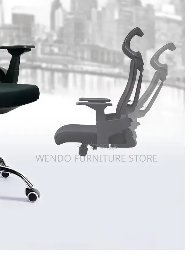Office Chairs; High Backrest Orthopedic Executive Fabric Office Chairs