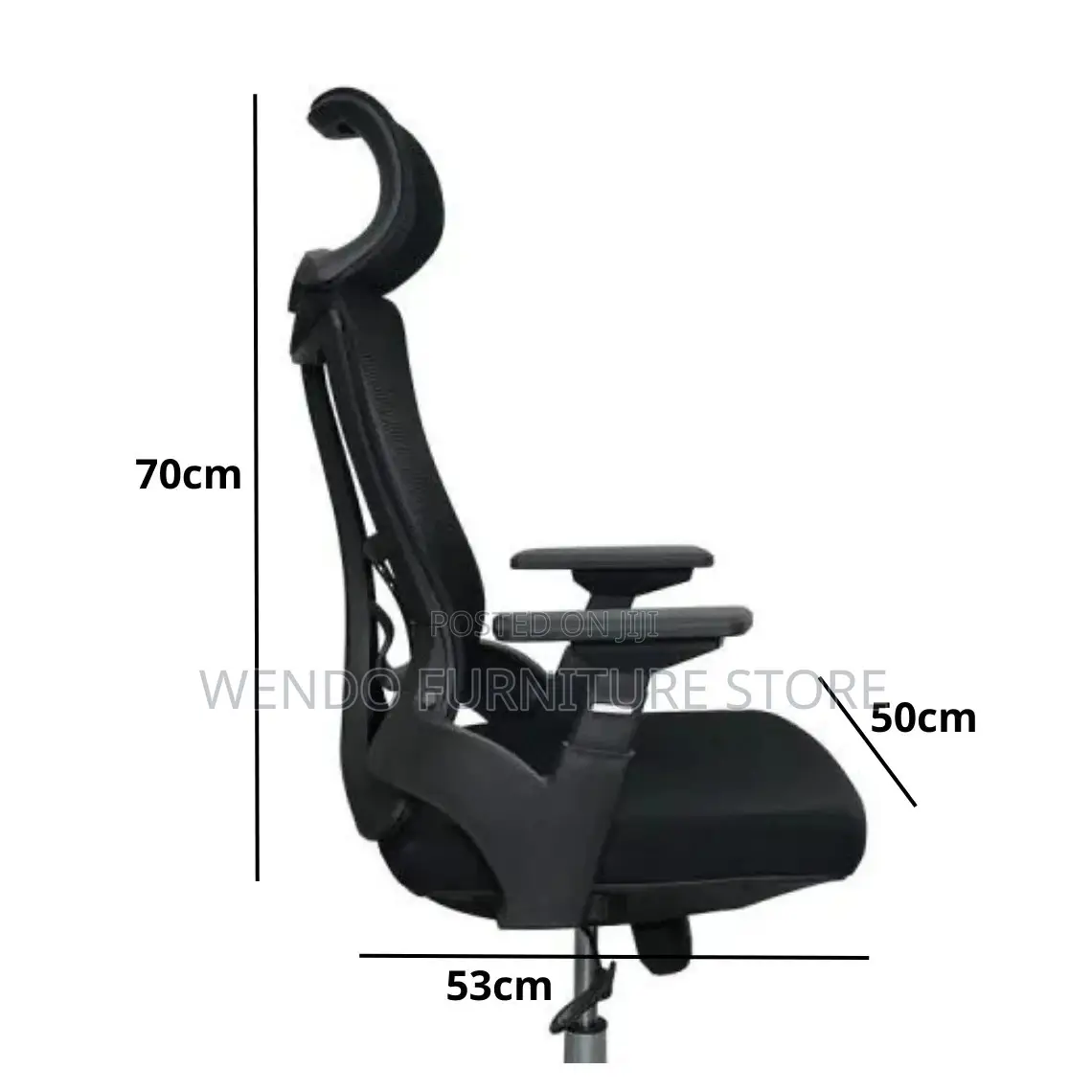Office Chairs; High Backrest Orthopedic Executive Fabric Office Chairs