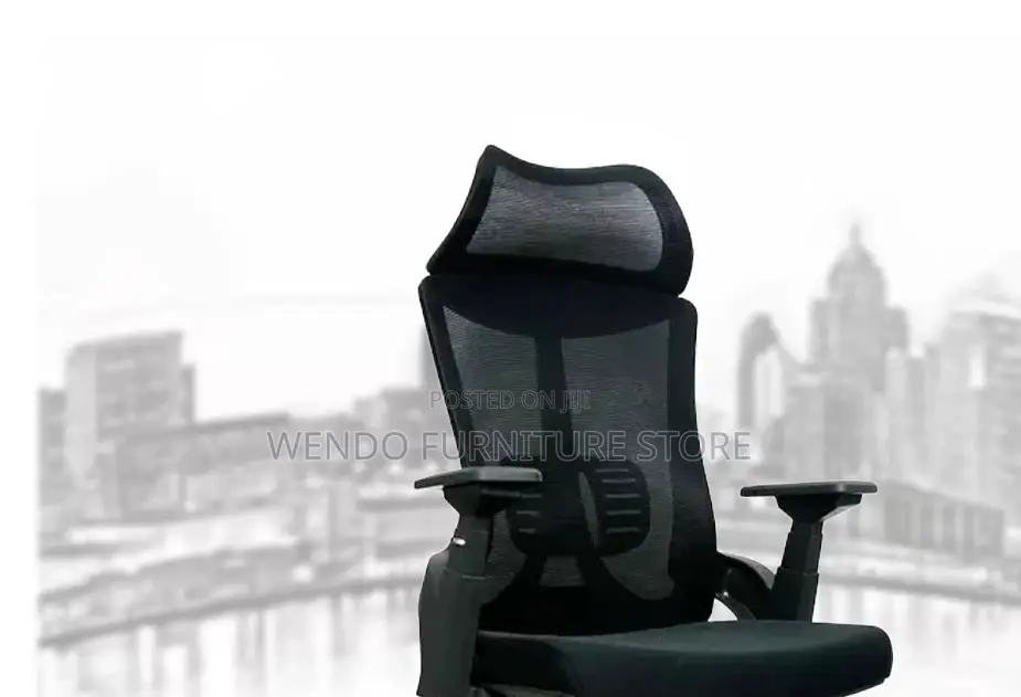 Office Chairs; High Backrest Orthopedic Executive Fabric Office Chairs