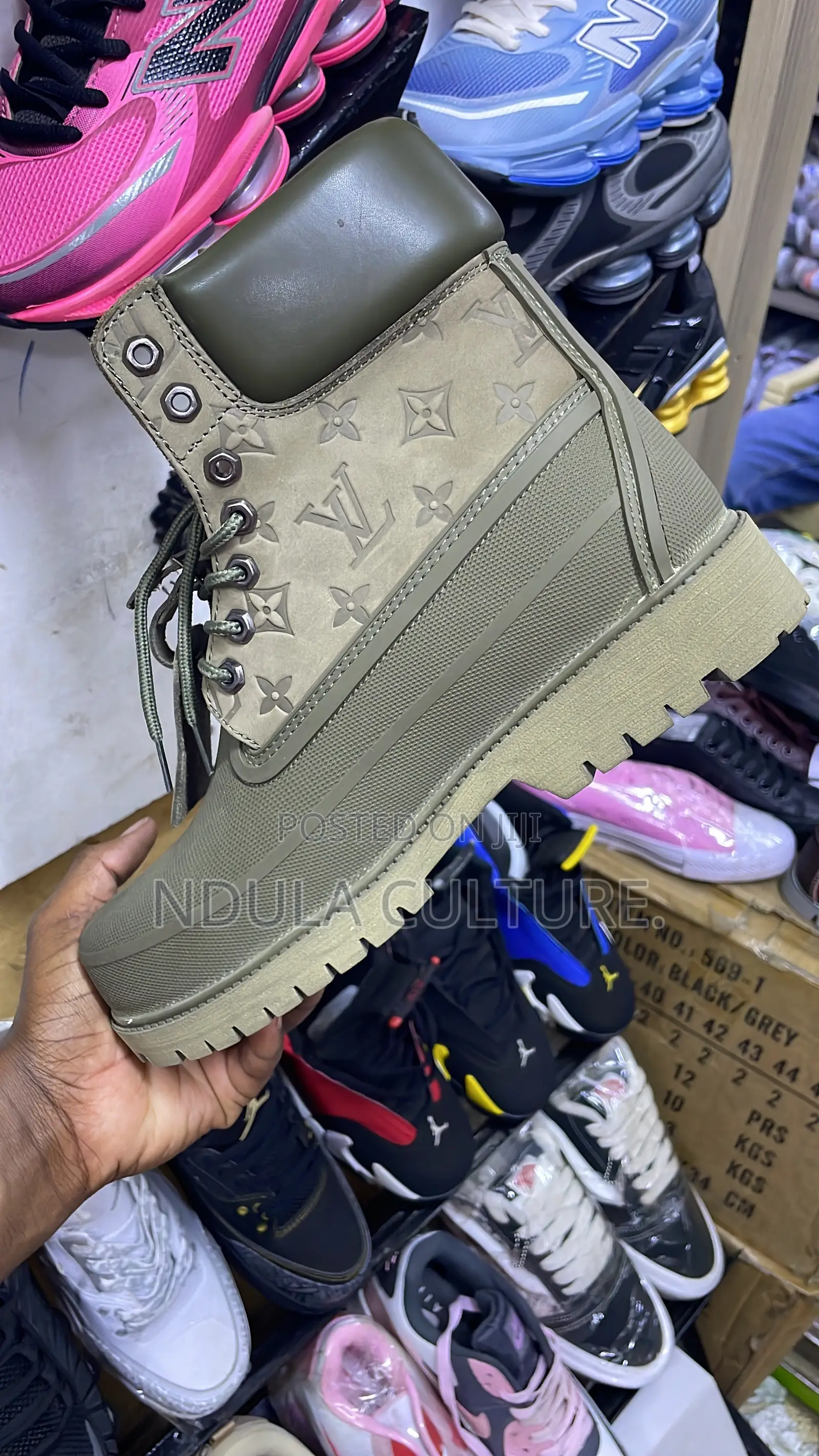 Timberland Boots Louis Vuitton( Lv)
