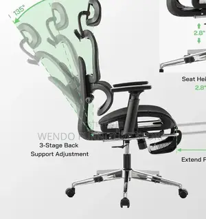 Office Chairs; Executive Orthopedic CCR- Chair With Footrest