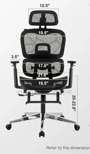 Office Chairs; Executive Orthopedic CCR- Chair With Footrest