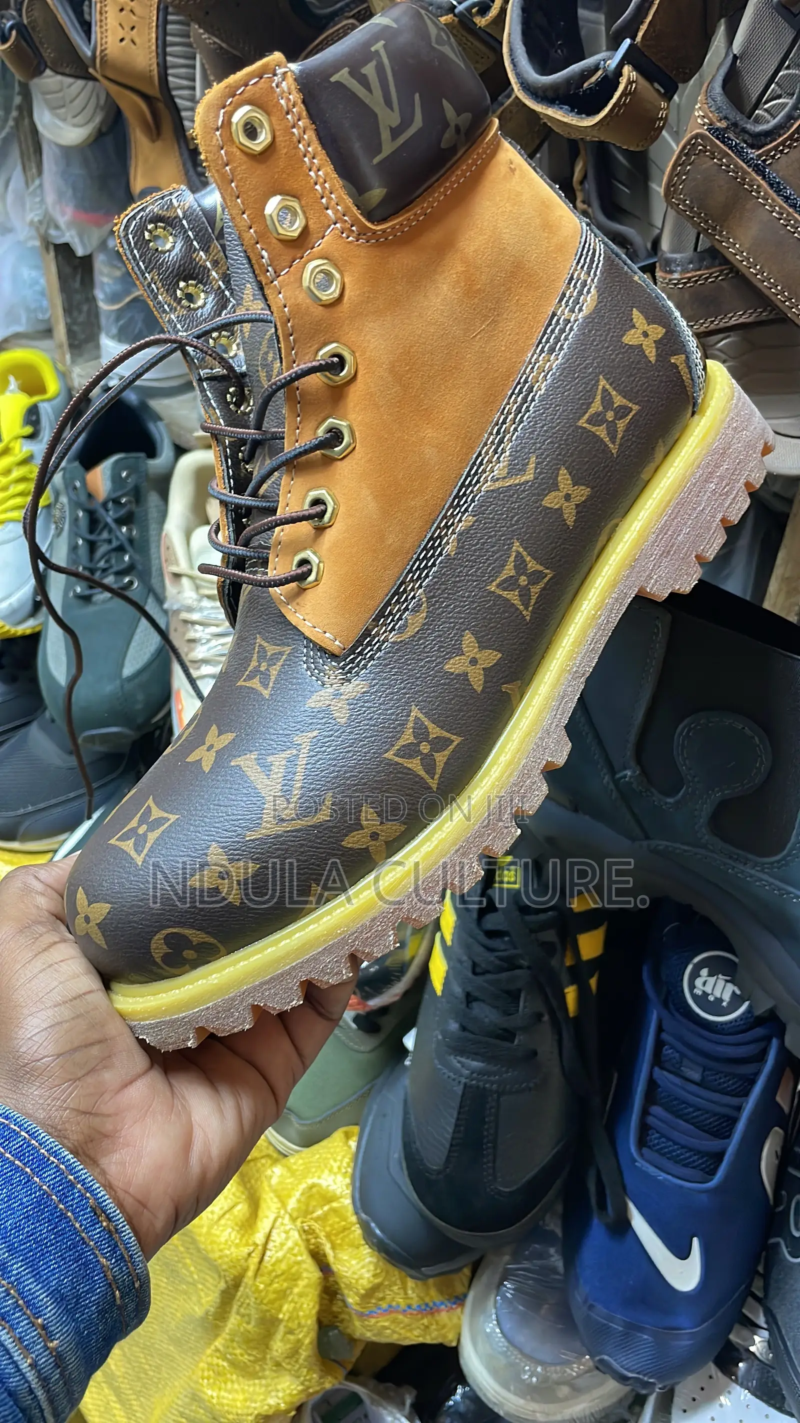 Timberland Boots Louis Vuitton( Lv)