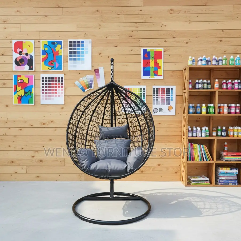 Home Chairs; Swing Balcony Rattan Outdoor Hammock Chairs