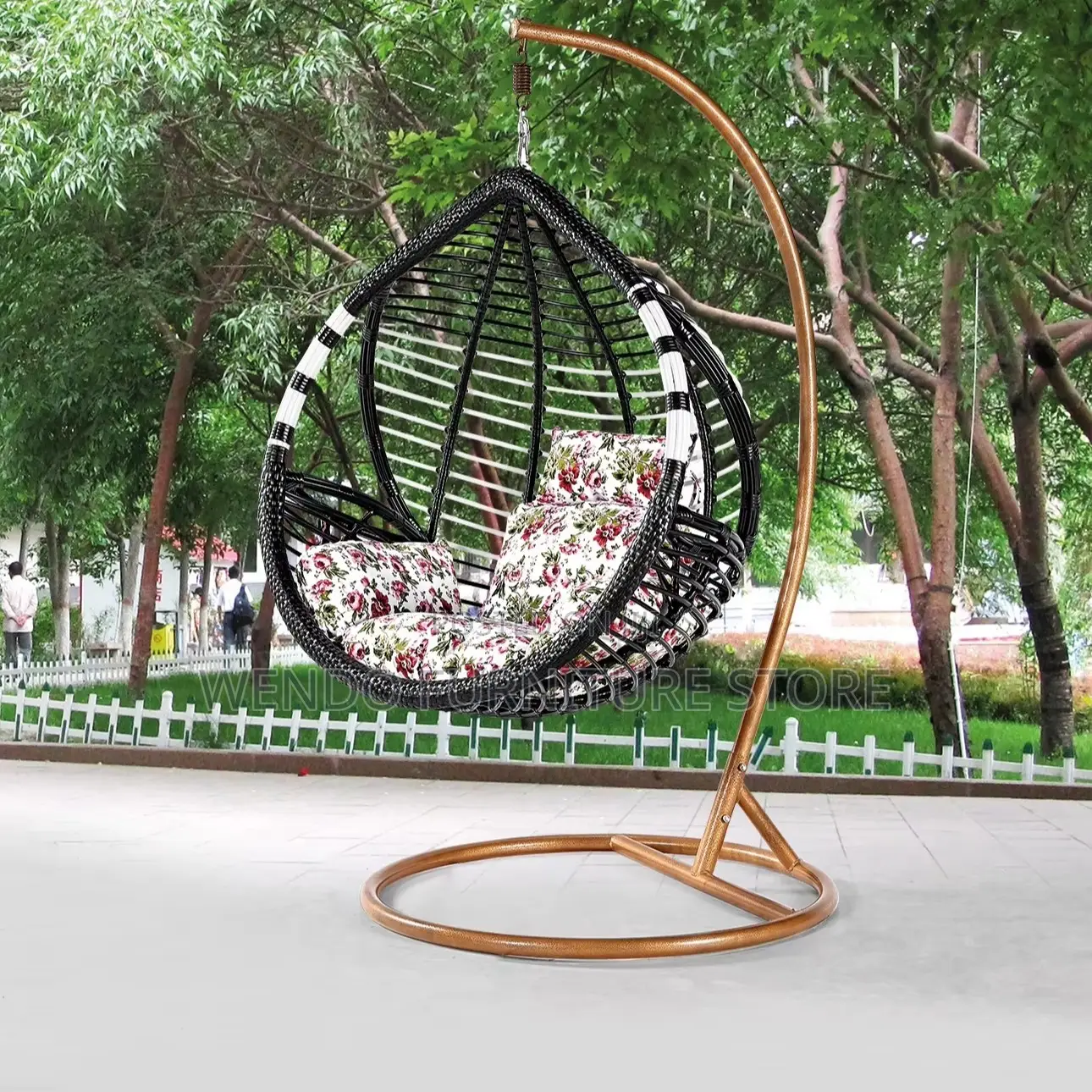 Home Chairs; Swing Balcony Rattan Outdoor Hammock Chairs