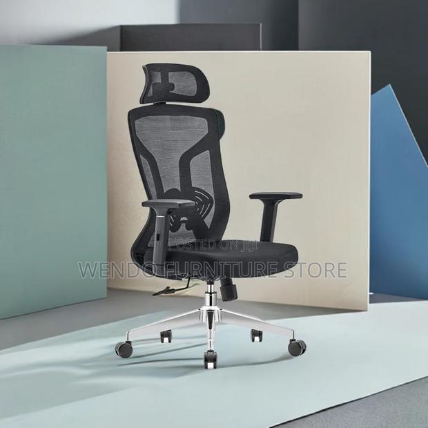 Office Chairs; Ergonomic Executive Pu Fabric Office Chairs