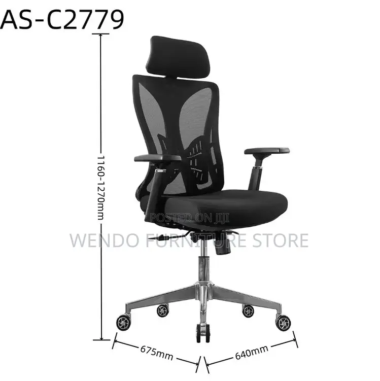 Office Chairs; Ergonomic Executive Pu Fabric Office Chairs