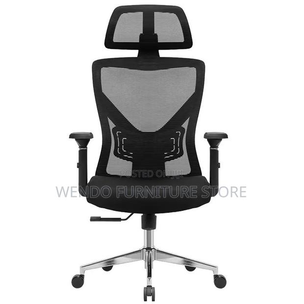 Office Chairs; Ergonomic Executive Pu Fabric Office Chairs - thumbnail 7