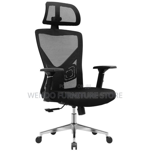 Office Chairs; Ergonomic Executive Pu Fabric Office Chairs - thumbnail 9