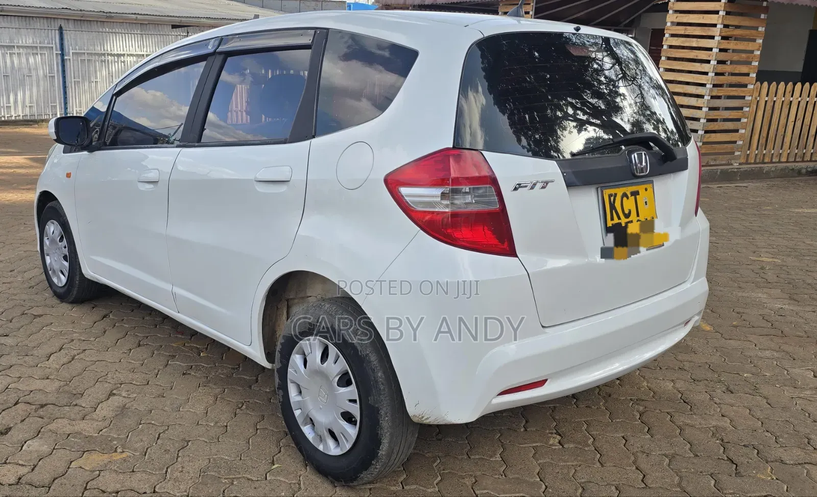 Honda Fit Automatic 2012 White