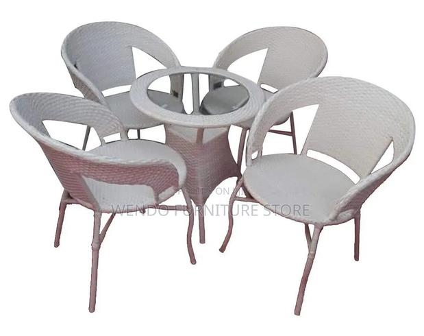 Dining Sets; Two Seaters Presentive Outdoor Gardens Set - thumbnail 4