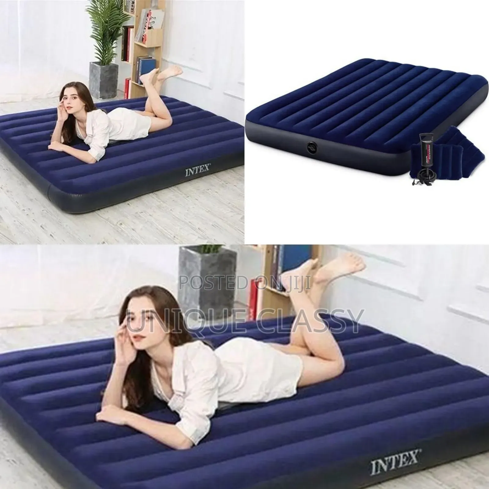 Travel, Camping Inflatable 5*6 Mattress