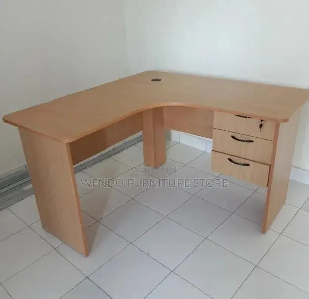 Office Desk; 1.4 Meters Curved Clerical Home Office Spaces Desks