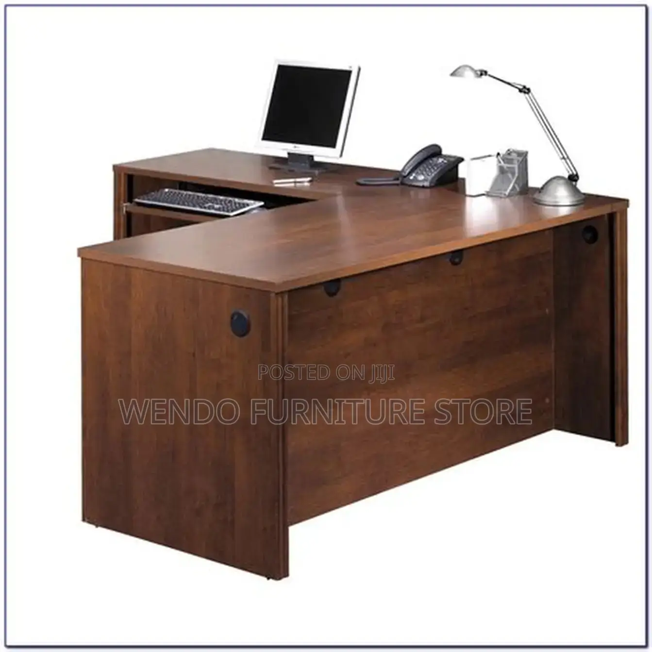 Office Desk; 1.4 Meters Curved Clerical Home Office Spaces Desks