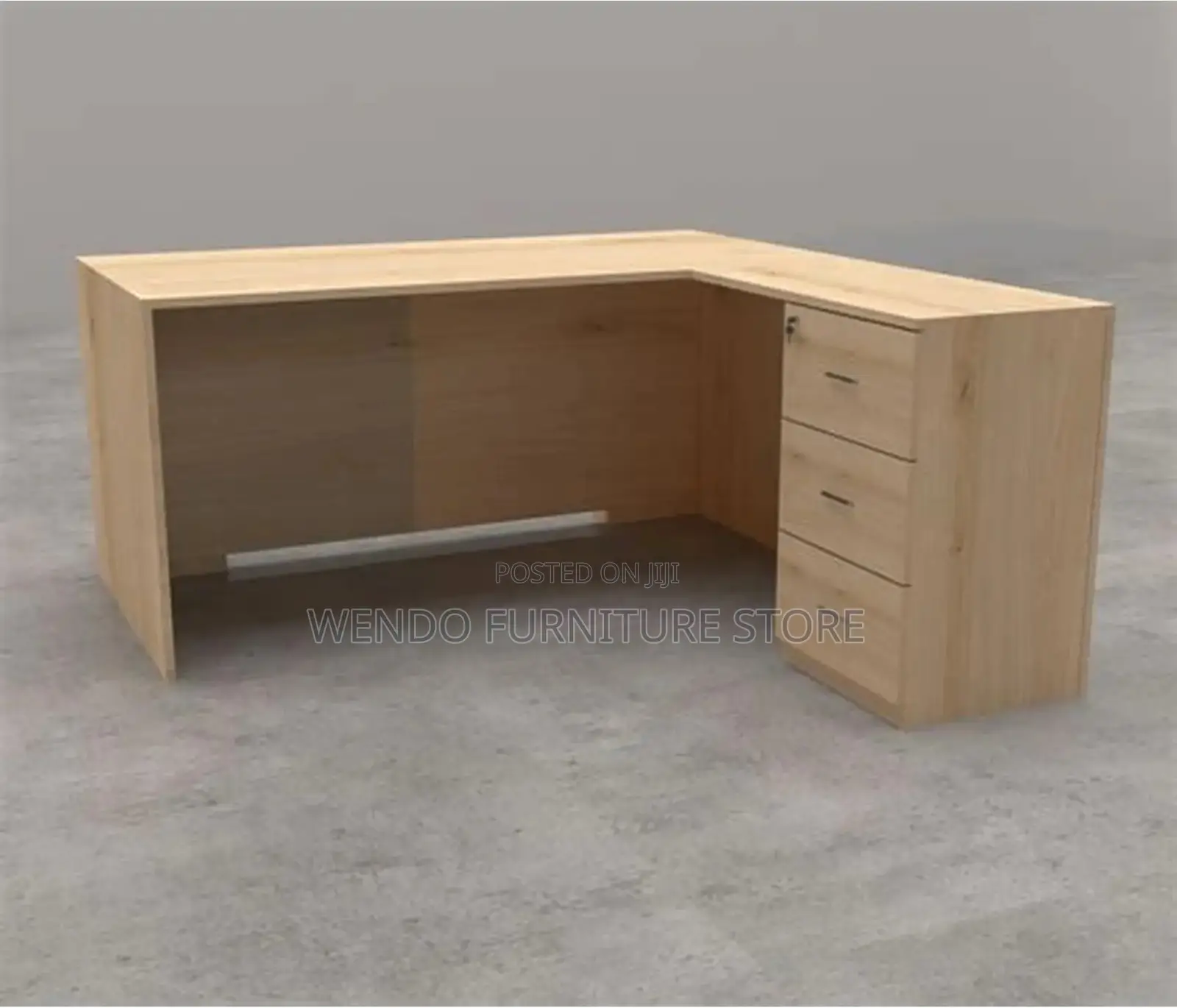 Office Desk; 1.4 Meters Curved Clerical Home Office Spaces Desks