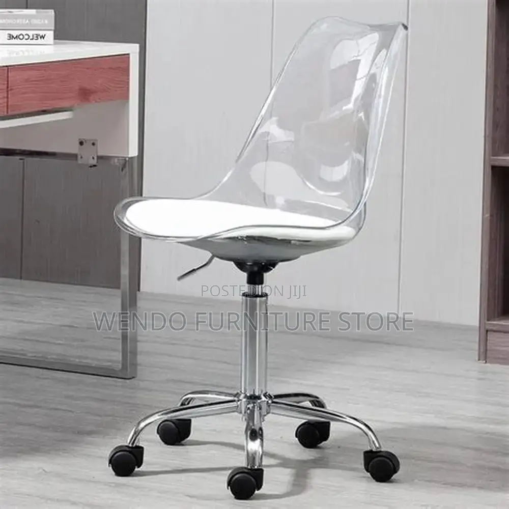 Dining Chairs; Clear View Swivel Dining Chairs