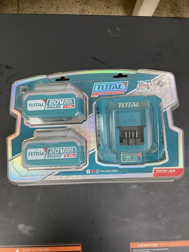 Total Tfbcpk1424 P20s Lithium-Ion Battery Charger Kit
