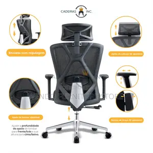 Office Chairs; Ergonomic Swivel Kuj-Pl Executive Office Chairs
