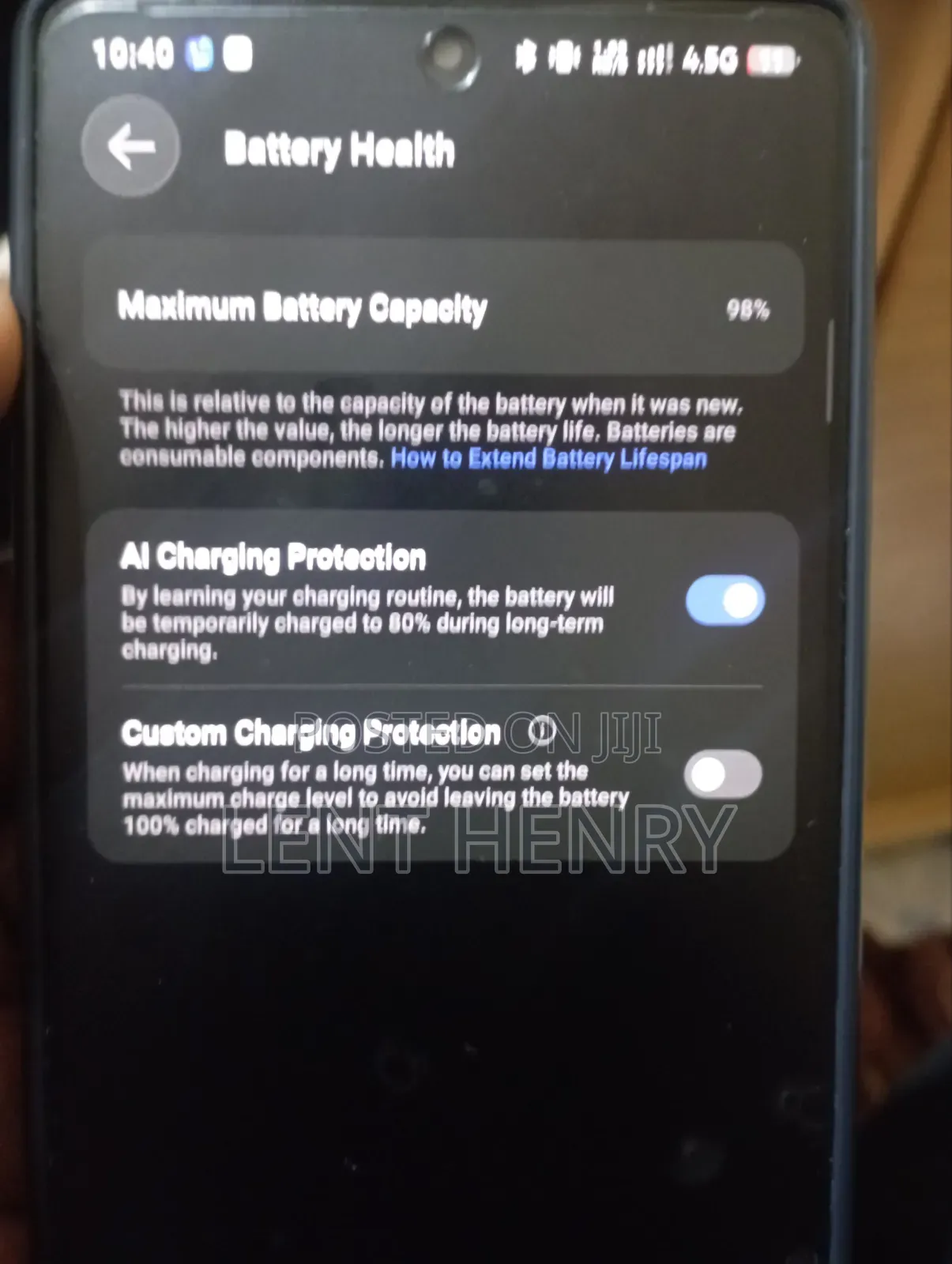 Infinix Note 50 Pro 4G 256 GB Black