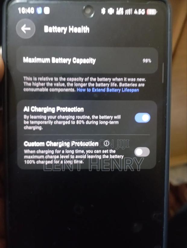 Infinix Note 50 Pro 4G 256 GB Black - thumbnail 5