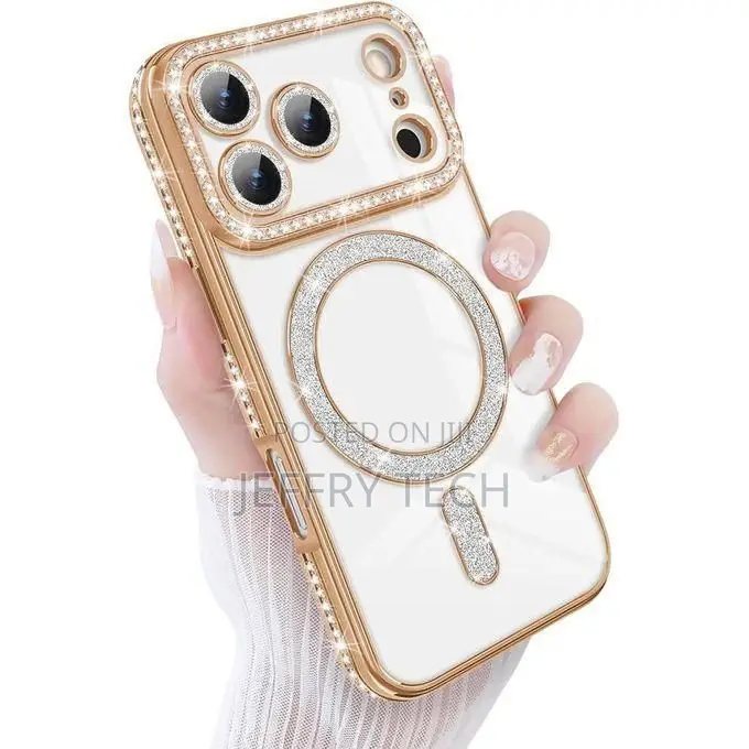 iPhone 17 Bling Glitter Diamond for Girls Women Soft Slim Tpu Shockpro