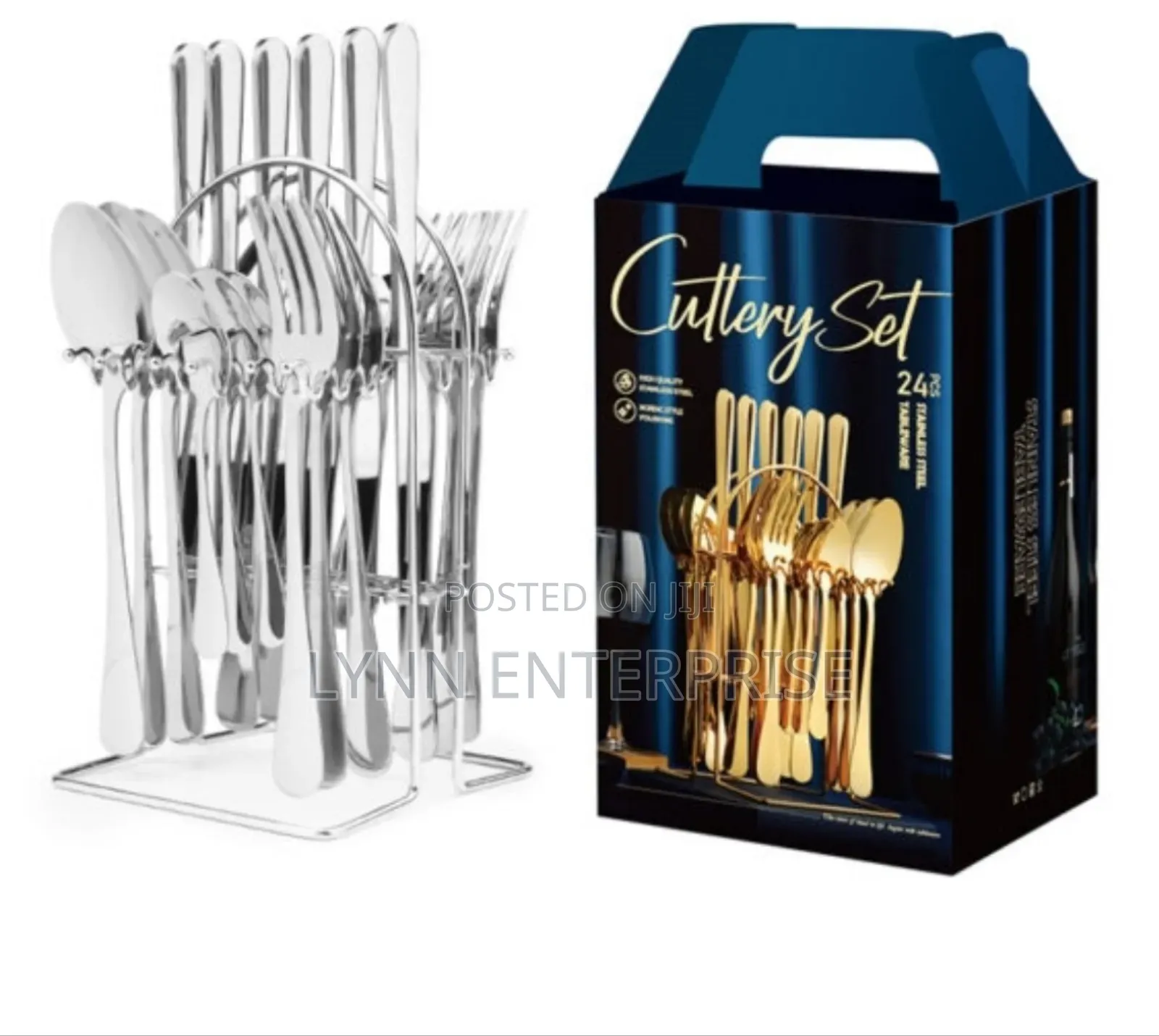 24pcs Stainless Cultlery Set