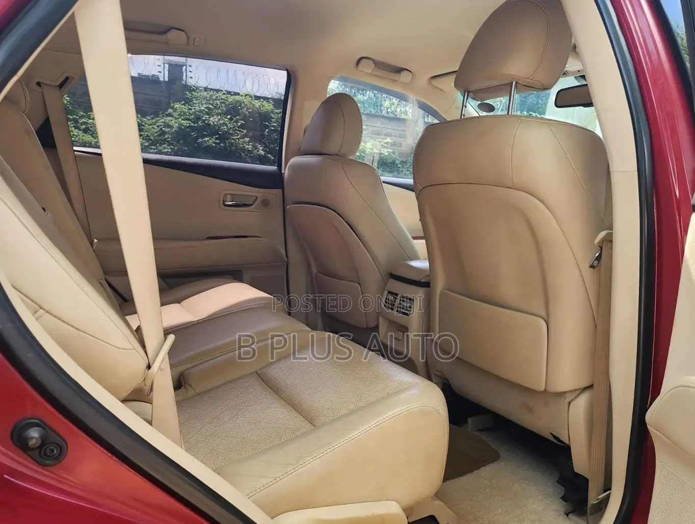 Lexus RX 2010 Maroon