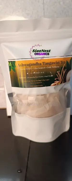 Ashwagandha Ginger Tea Bags