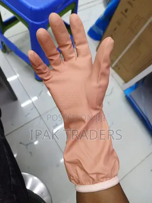 A Pair Of Thickened Latex Gloves➖Designed For Long-lasting Use