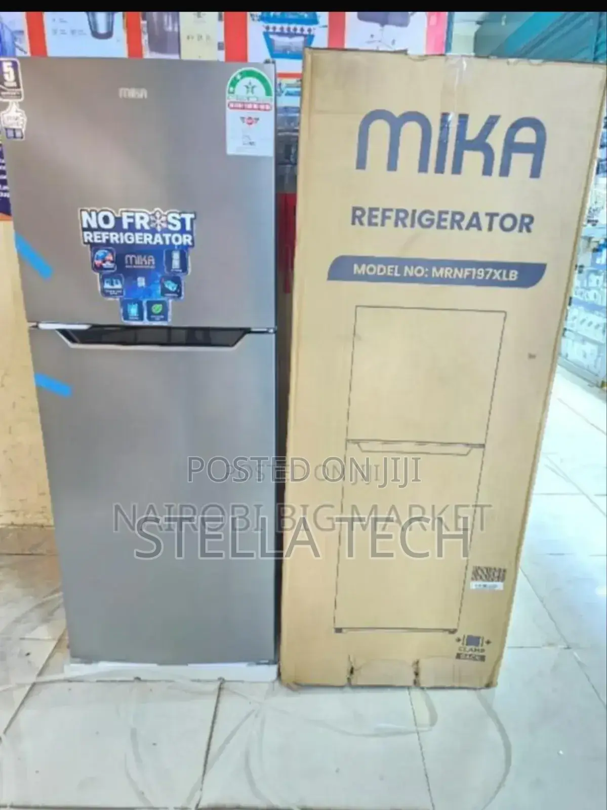 Double Door Refrigerator 197 Litres No Frost