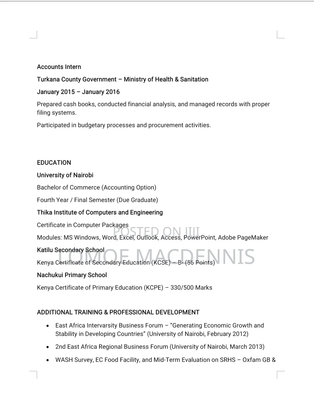 Accountant ( Data Entry, Taxation, Financial Reports Preparing)