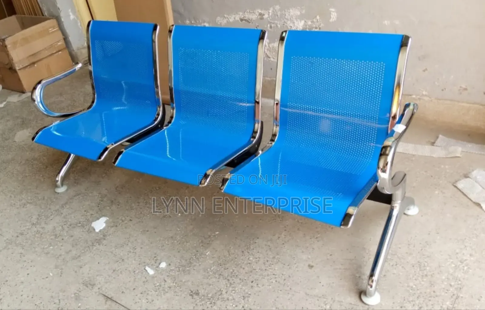 3 Seater Office Waiting Bench