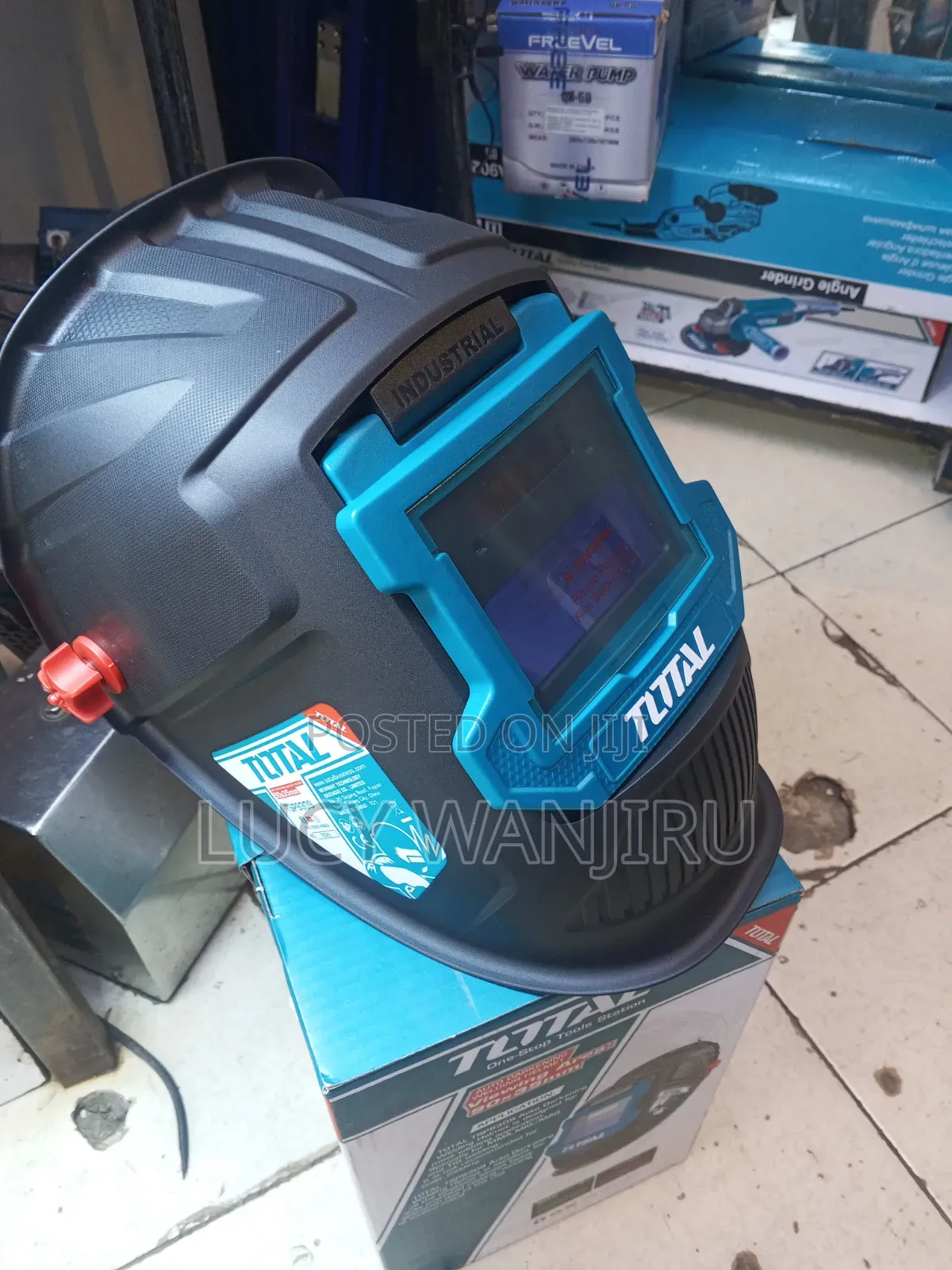 Industrial Darkening Helmet