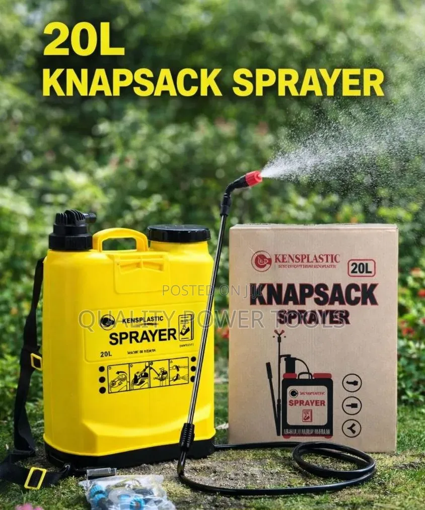 Kensplastic 20l Heavy-Duty Knapsack Sprayer.