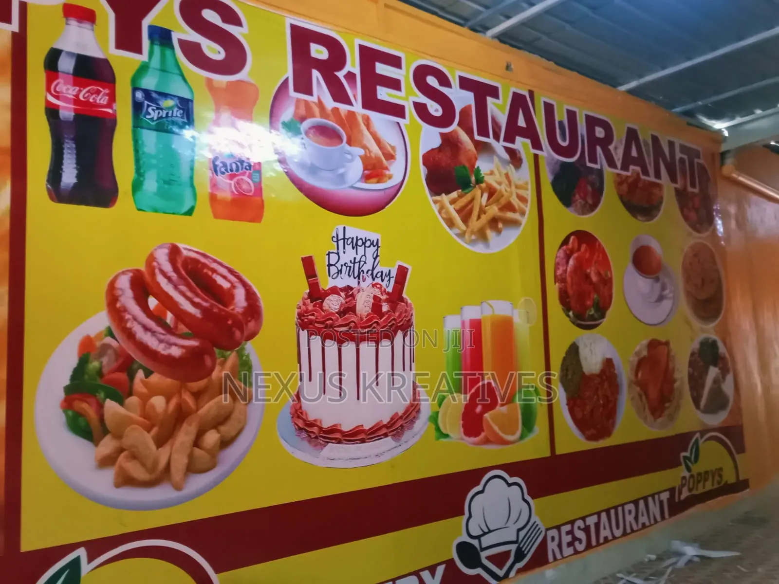 Restaurant Stickers