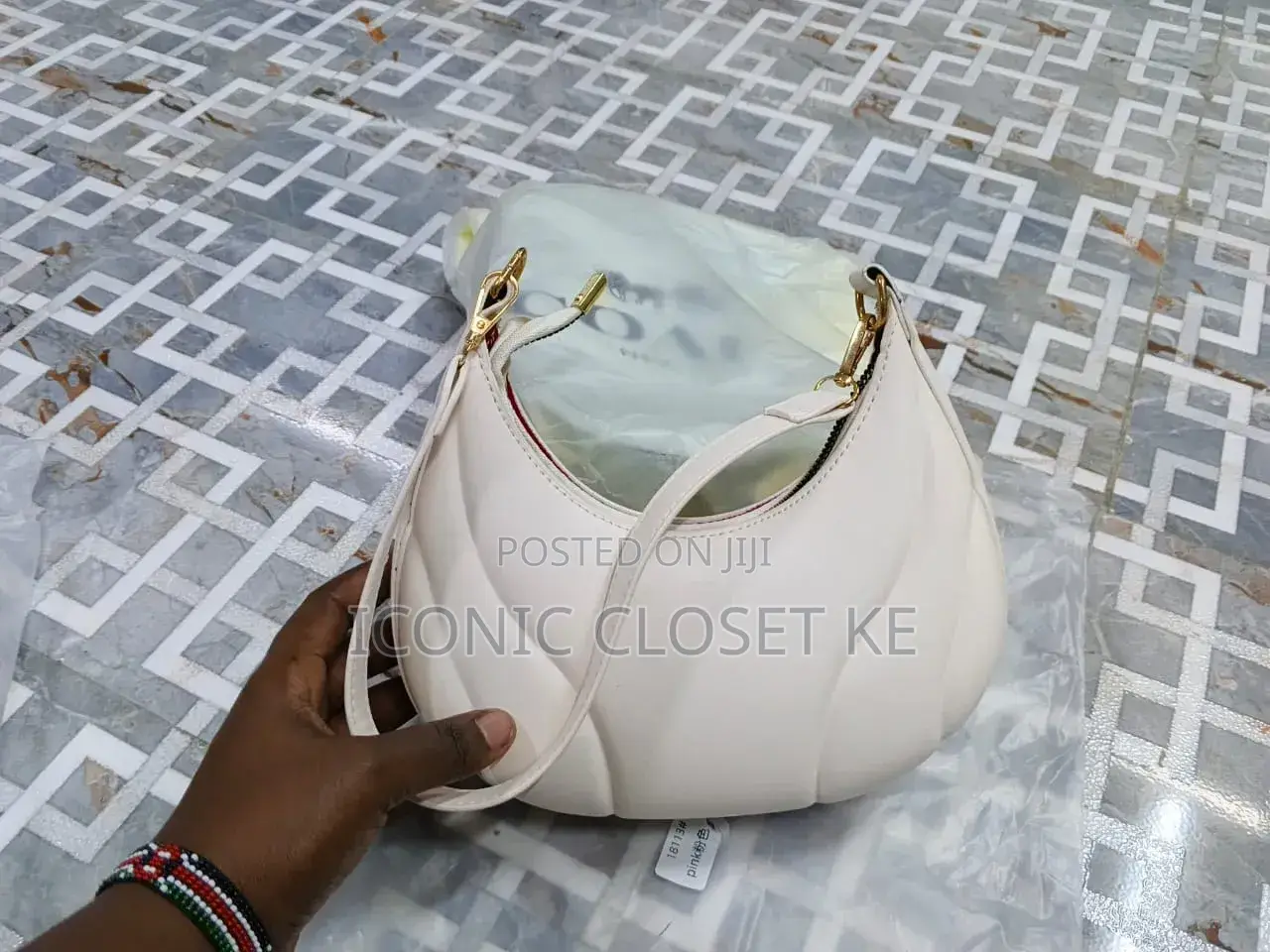 Leather Moon Bag