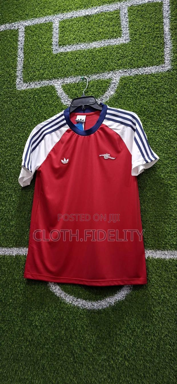 Arsenal Red and White Adidas Og Kit.