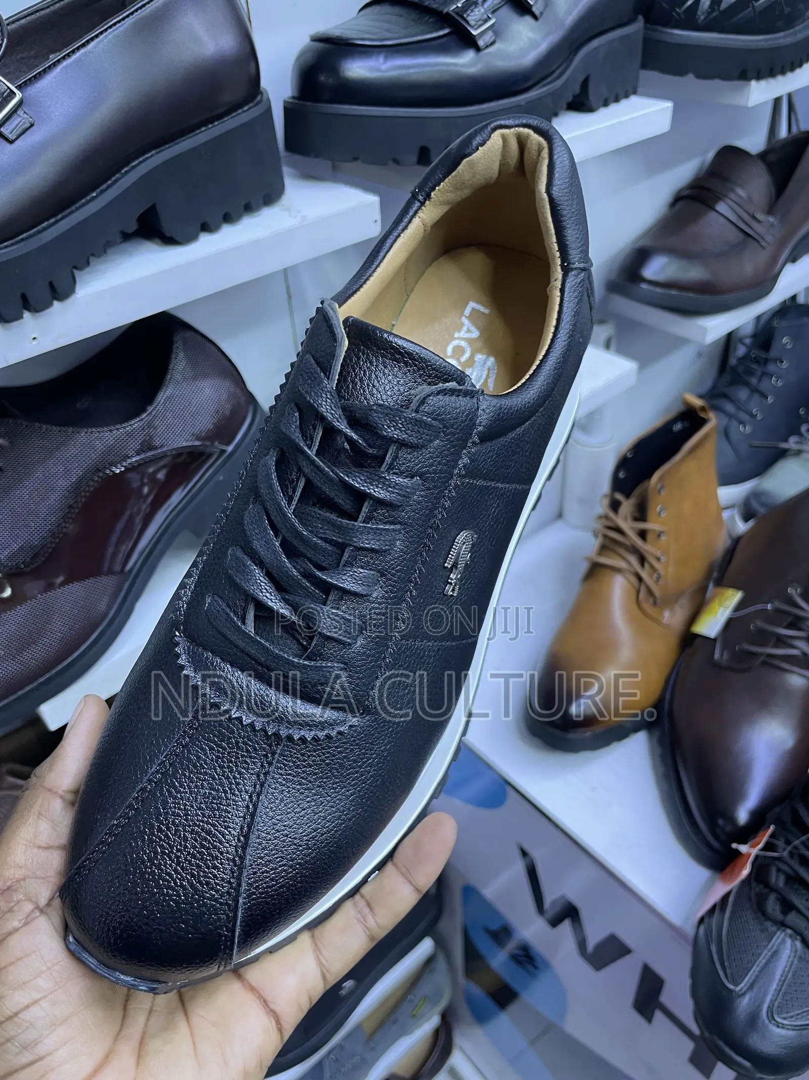 Lacoste White Sole Sneakers