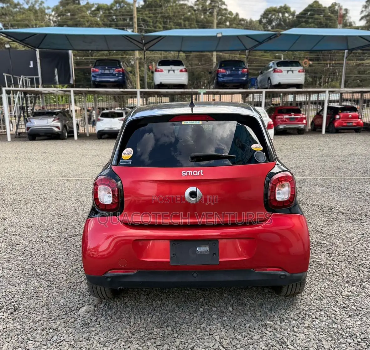 Smart ForFour 2017 Red