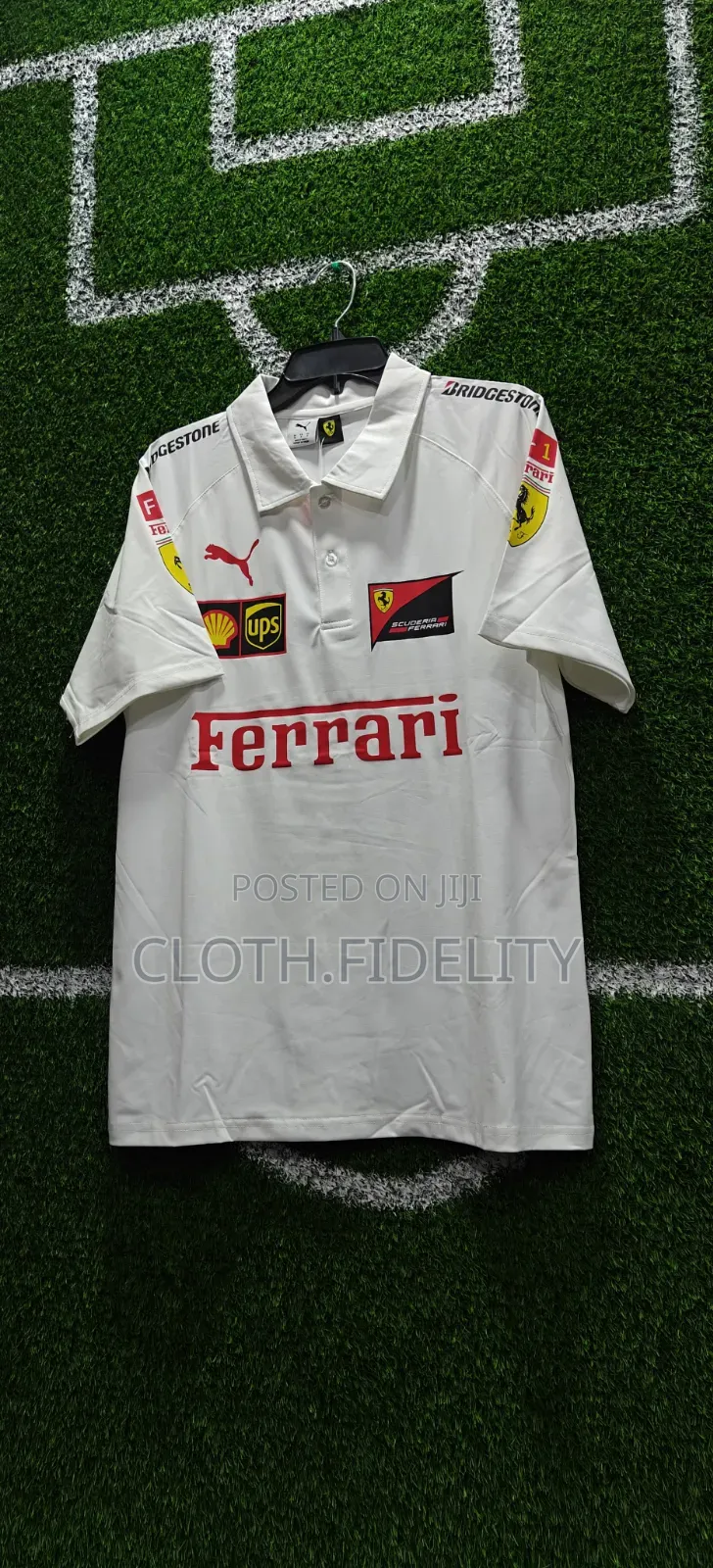 Ferrari Off- White F1 Jersey.